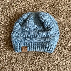 Blue c.c. Beanie